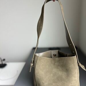Mango Olive Shoulder Bag